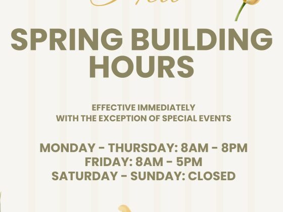 CEC Spring Hours